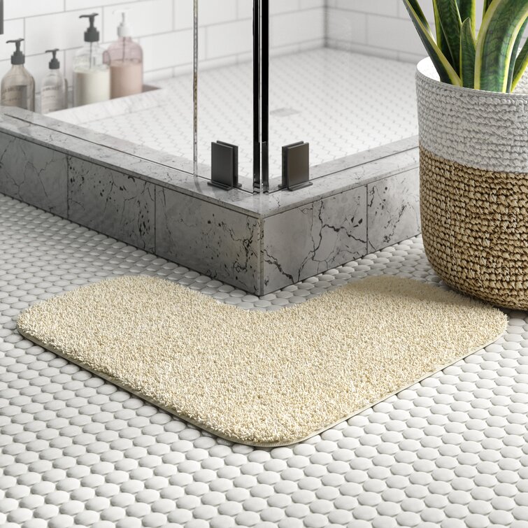 Zipcode Design Mancilla LShaped Bath Mat & Reviews Wayfair.co.uk